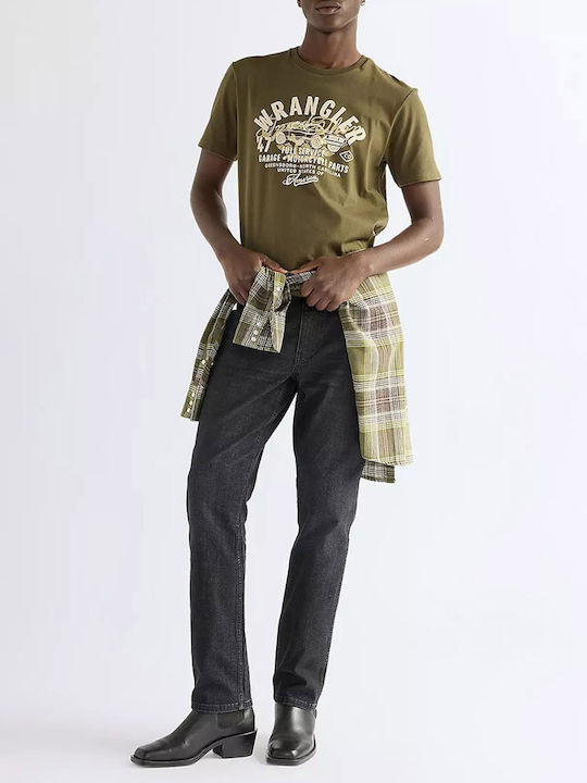 Americana T-Shirt Olive Night