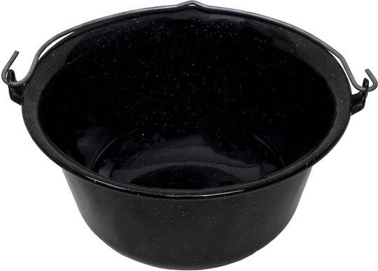 3l Enameled Kettle Black Interior Enameled Steel Compatible Gas Electric