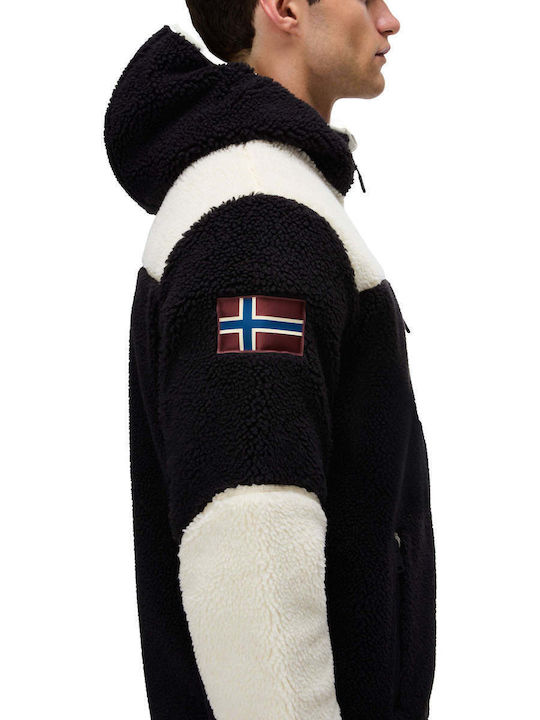 Ανδρική Ζακέτα Fleece Μαύρη