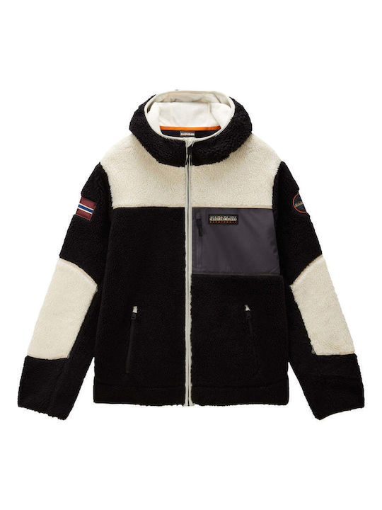 Ανδρική Ζακέτα Fleece Μαύρη