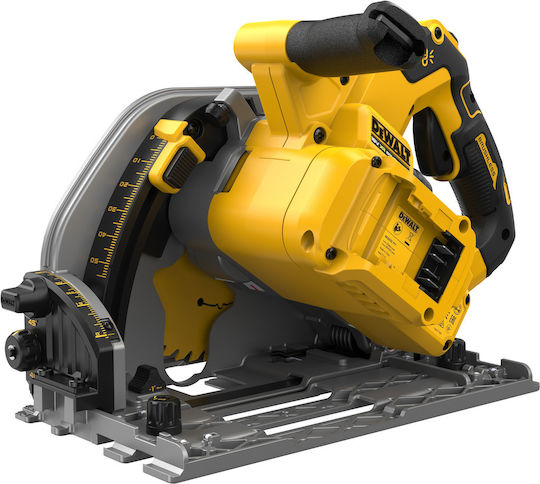 DEWALT DCS525NT Потапящ циркулярен трион Brushless 18V Solo със Система за Прахоулавяне