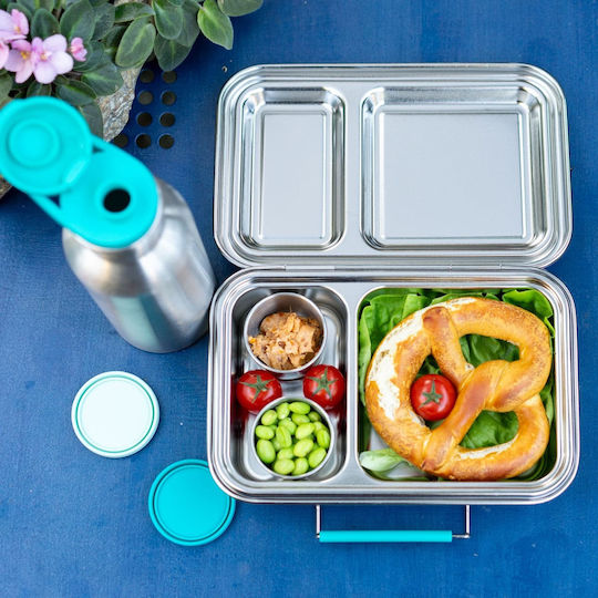 Lekkabox Set de Recipiente pentru Alimente din Inox 2 bucăți