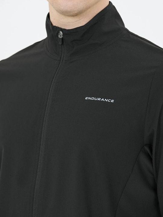 Waterproof Black Activewear Jacket
