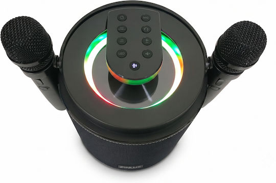 Ηχείο Karaoke με Ασύρματα Μικρόφωνα BU40MIC2 Μαύρο
