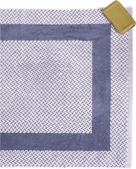 Nicefeelings Set of 6 Grey Hotel Bathroom Mats 50x70 cm