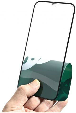 Bear Super Hard Защитно Фолио за Apple iPhone 17e 16e 14 13 Pro 13, Закалено Стъкло, Full Glue, 3D, Черно