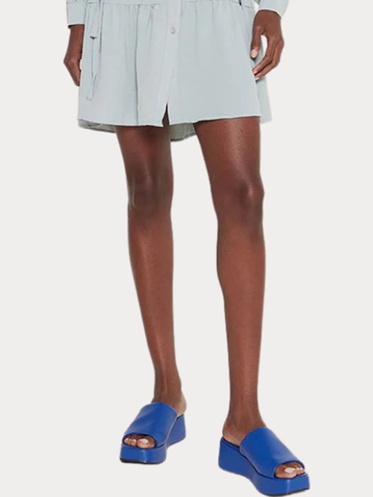 Sommerliches Hemdblusenkleid Blue Grey