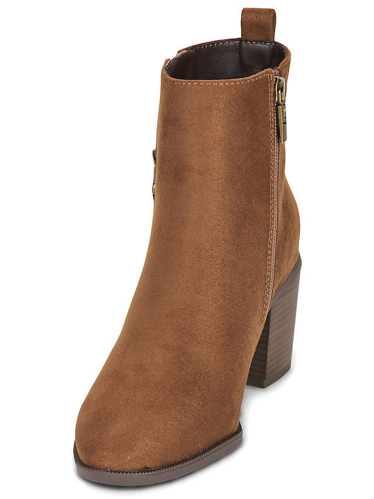 Damen-Stiefeletten Braun