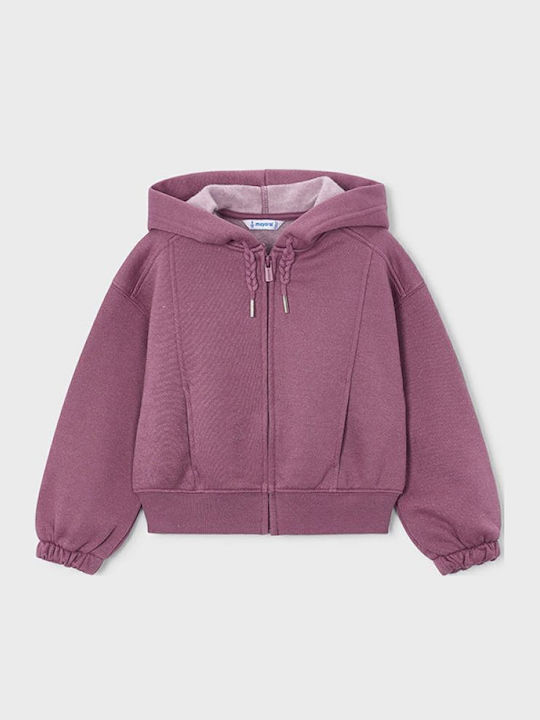 Hanorac Cardigan pentru Copii Violet Închis