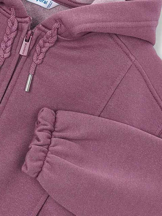 Hanorac Cardigan pentru Copii Violet Închis