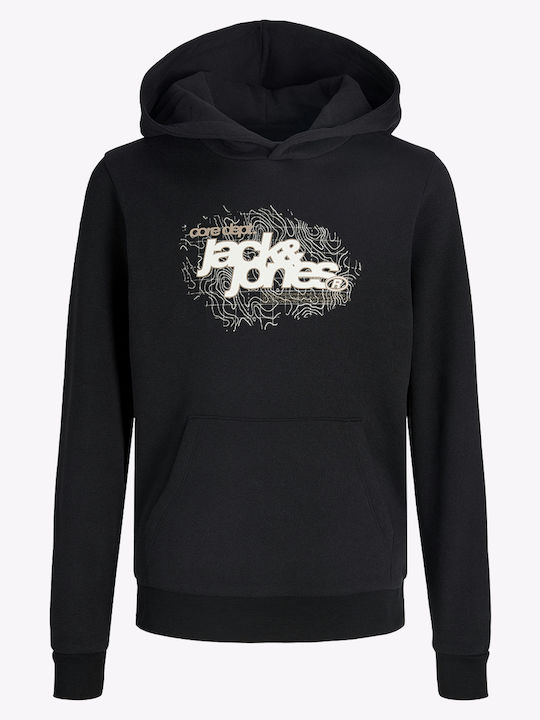 Jack & Jones Παιδικό Φούτερ Black