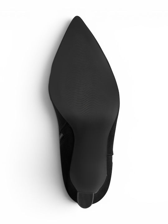 Damenstiefel mit hohem Absatz Schwarz