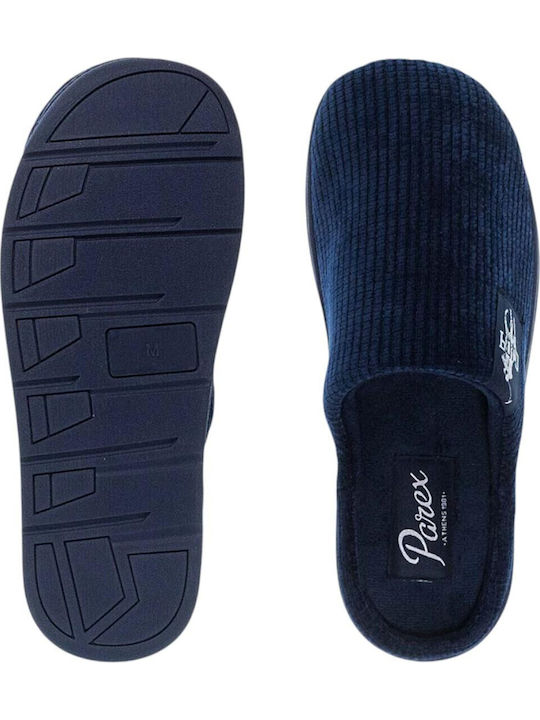 Herren Hausschuhe Blau