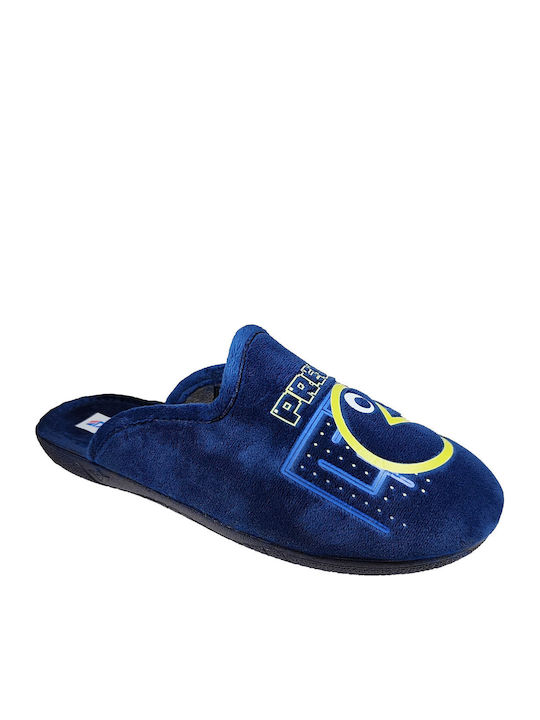 Herren Hausschuhe Blau Anatomisch