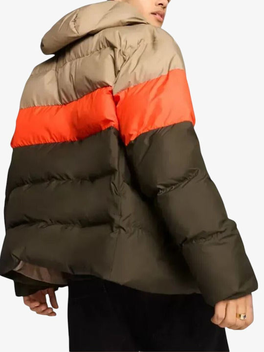 Winter-Pufferjacke, Wasserdicht und Winddicht, Multicolor