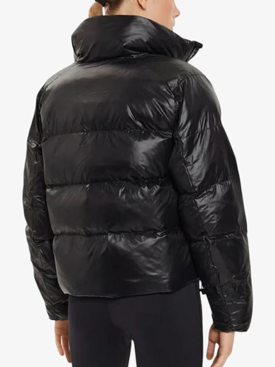 Γυναικείο Puffer Μπουφάν για Χειμώνα Black