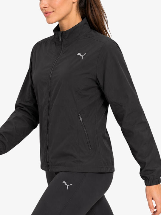 Woven Γυναικείο Μπουφάν Running Black