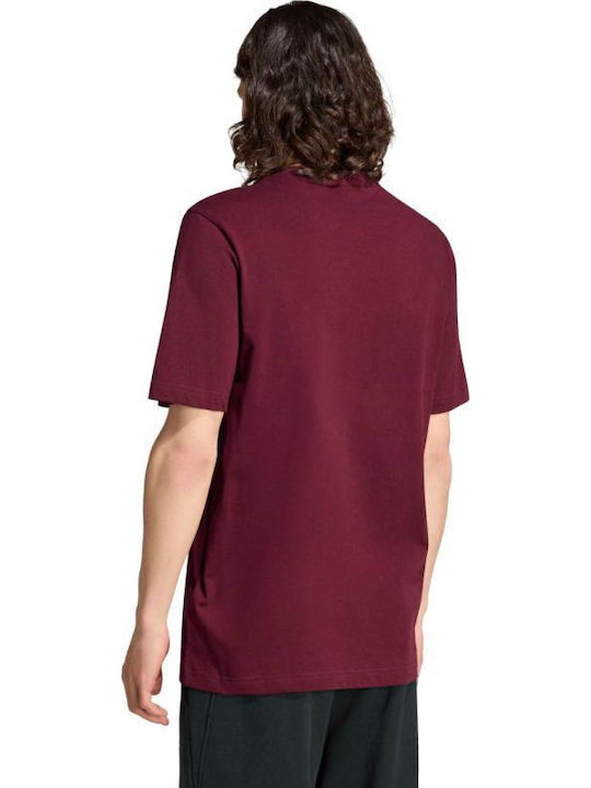 adidas Tricou vișiniu/negru Bordeaux