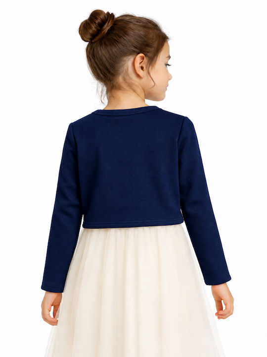Kids Dark Blue Bolero
