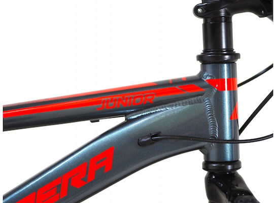 20" Kinder-Mountainbike mit grauem Aluminiumrahmen