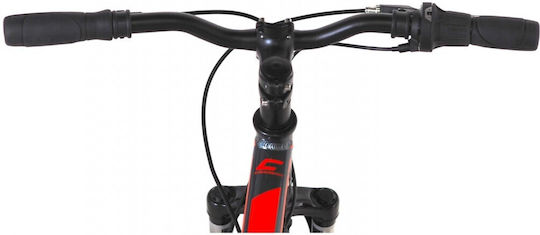 20" Kinder-Mountainbike mit grauem Aluminiumrahmen