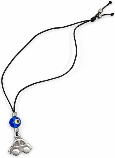 Talismán Norocos pentru Mașină Athinodorou Handmade Mașină cu Șnur Albastru cu Ochi Protector 09ya00002