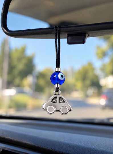 Talismán Norocos pentru Mașină Athinodorou Handmade Mașină cu Șnur Albastru cu Ochi Protector 09ya00002