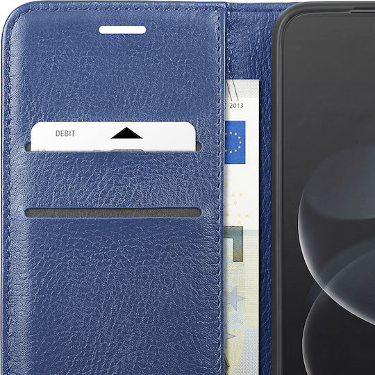 Zanaé Wallet Case Redmi Note 17 Pro Max Grained Effect Stand Night Blue