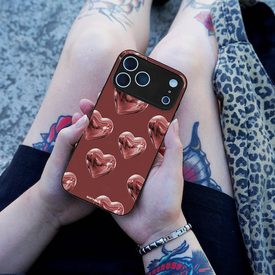 Sonique Back To Y2k Series Oppo Find X3 Lite 5G Shiny Hearts Case
