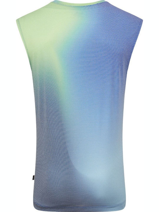 Tricou Sport Albastru cu Mânecă Scurtă