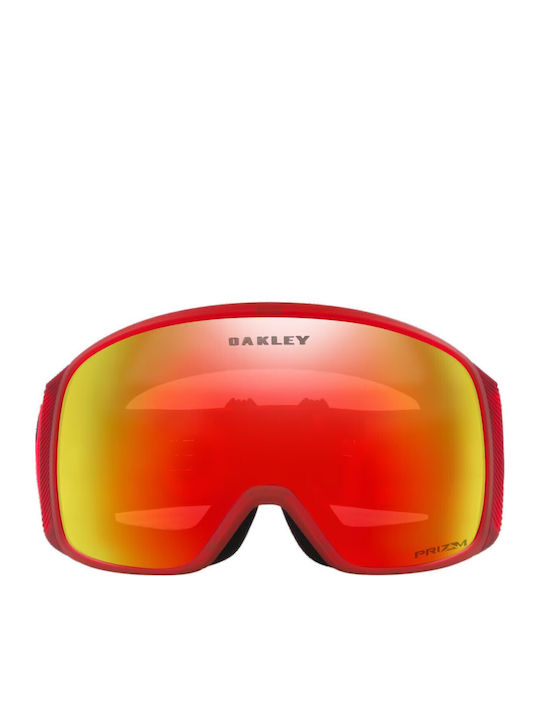 Oakley Mască pentru Adulți Roșie cu Lentilă Roșie Oakley Mască pentru Adulți Roșie cu Lentilă Roșie