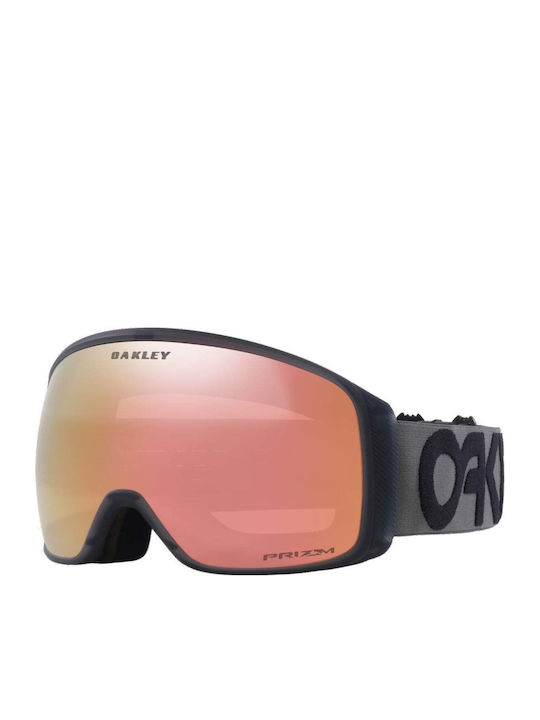 Oakley Mască de Schi și Snowboard pentru Adulți Roz cu Lentilă Roz