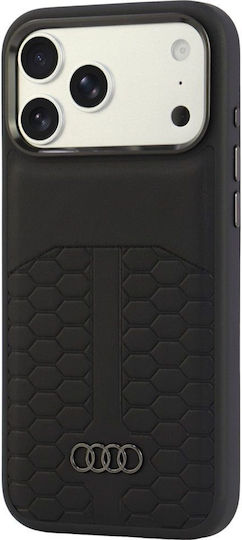 Audi Husă Din Piele Magsafe Iphone 18 Pro Max 17 Pro Max Neagră Au-tpupcmip18pm-a3/d2-bk