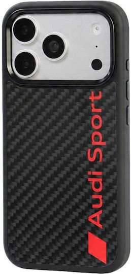 Audi Case R8 Carbon Fiber MagSafe iPhone 18 Pro 17 Pro Schwarz Aus-tpupcmip18p-r8/d2-bk