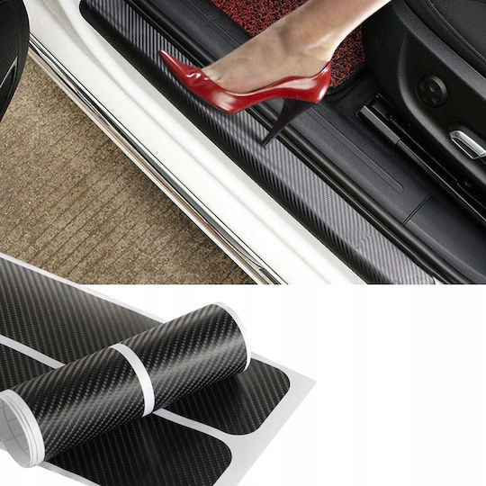 Door Sill Covers Decorative Strip Carbon Film