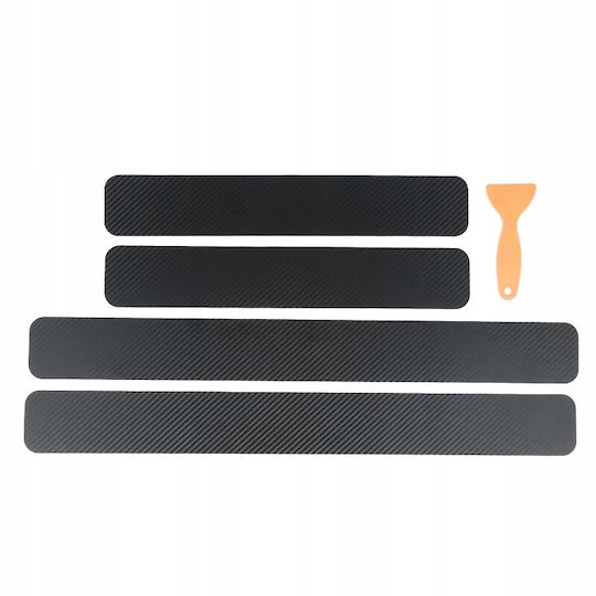 Door Sill Covers Decorative Strip Carbon Film