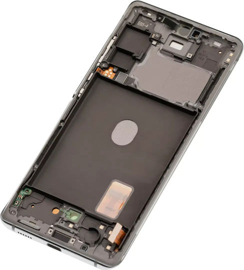 Οθόνη OLED Assembly με Μηχανισμό Αφής και Πλαίσιο για Samsung Galaxy S20 Fe 4g / 5g (Λευκό)