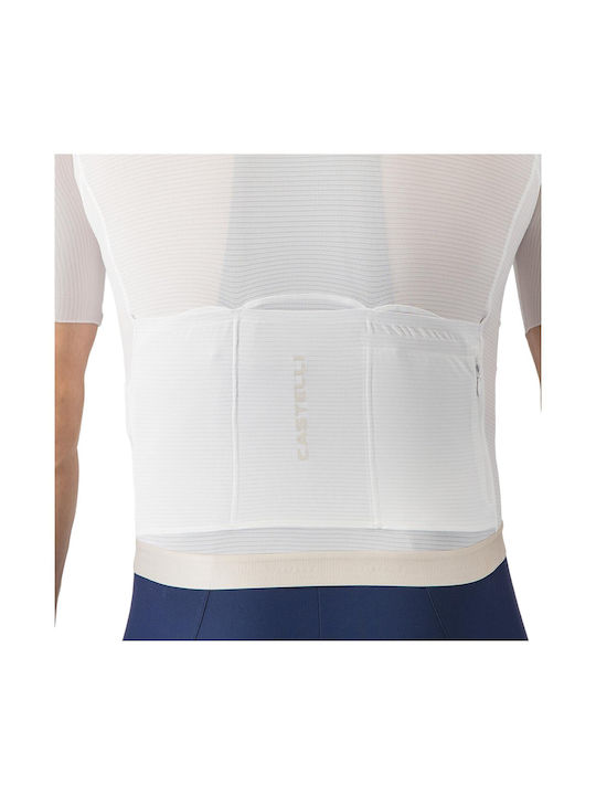 Castelli Herren Kurzarm-Radtrikot Weiß