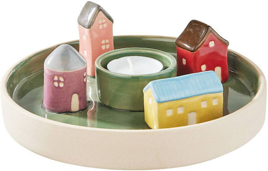 Butlers Christmas Ceramic Candlestick 17 cm