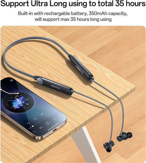 YSP30 Căști Handsfree Bluetooth In-ear Negre
