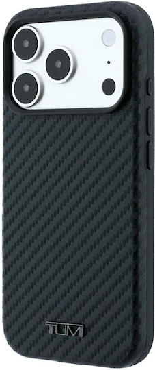 Tumi Back Cover Metalic Negru (iPhone 18 Pro / 17 Pro)