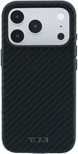 Tumi Umschlag Rückseite Metallisch Schwarz für iPhone 18 Pro Max / 17 Pro Max