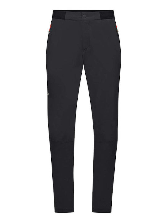 Salewa Durastretch Pantaloni Lungi Negri de Drumeție pentru Bărbați