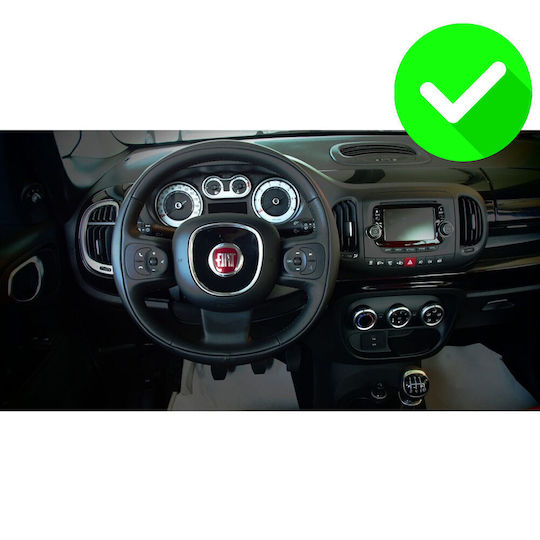 Carmedia Auto-Audiosystem für Fiat 500L 2012 (Bluetooth/USB/WiFi/GPS/Apple-Carplay/Android-Auto) mit Touchscreen 12.3"