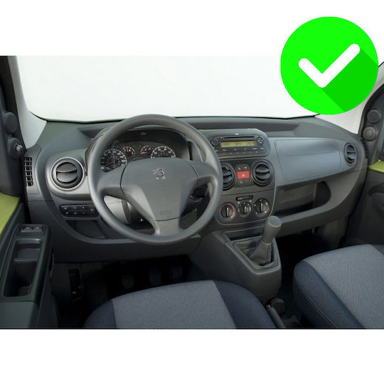 Carmedia Car Audio System for Fiat Fiorino Citroen Nemo Citroen Fiat Peugeot 2008-2018 Bluetooth USB Wi-Fi GPS Apple CarPlay Android Auto with 10 Inch Touch Screen