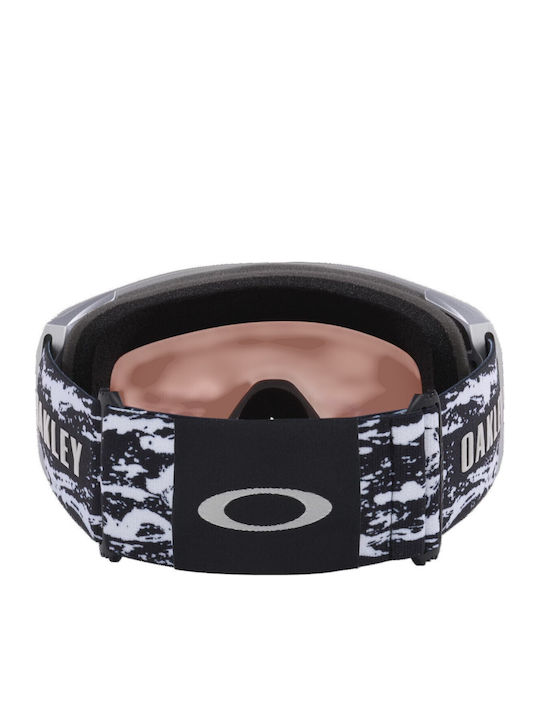 Oakley Mască de Schi și Snowboard pentru Adulți Neagră cu Lentilă Neagră