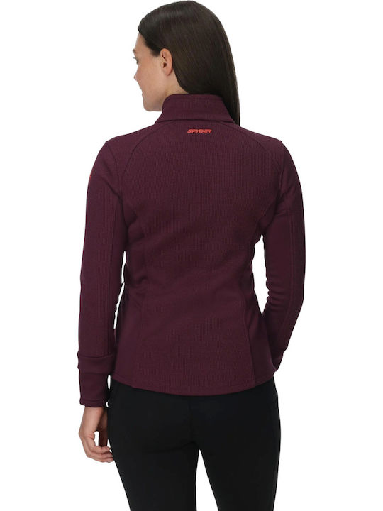 Spyder 38B485308-PLM Jachetă de Schi & Snowboard pentru Femei Burgundy