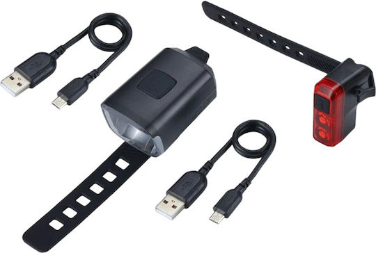 BBB BLS-14401 Set Lumini Reîncărcabile pentru Bicicletă