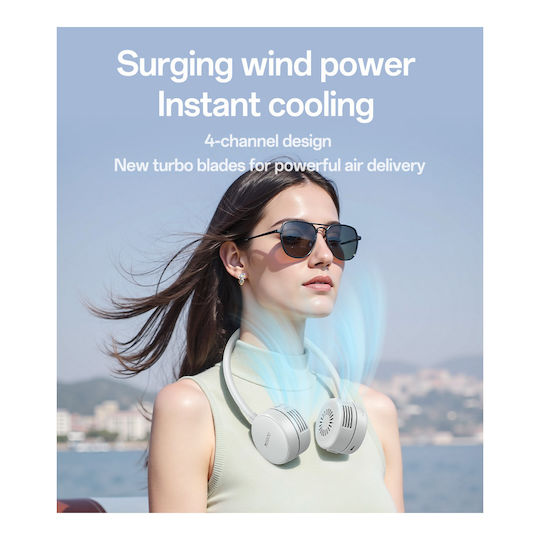 Yesido Grey Electric Neck Fan