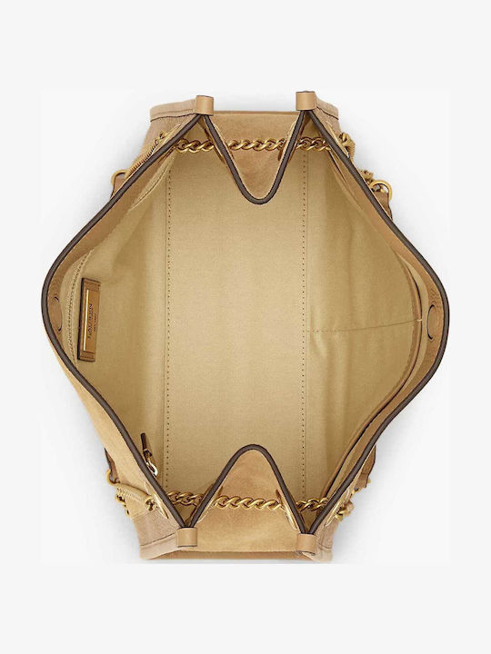 Camel Fabric Women's Shoulder Bag